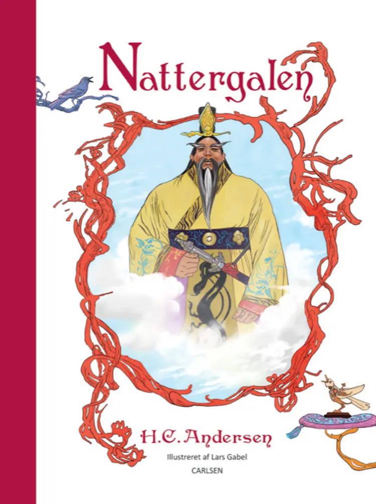 Nattergalen. Illustreret af H.C. Andersen