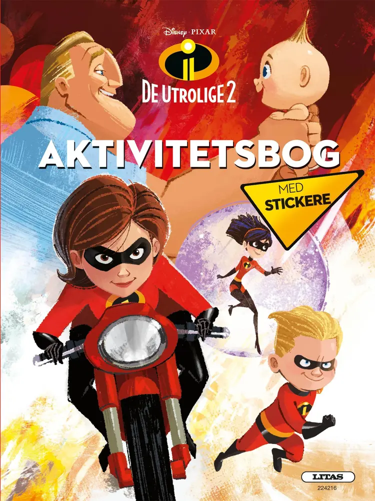 De Utrolige 2: Aktivitetsbog (kolli 6) af .
