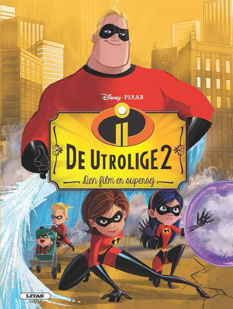 De Utrolige 2 - filmbog af Disney Pixar