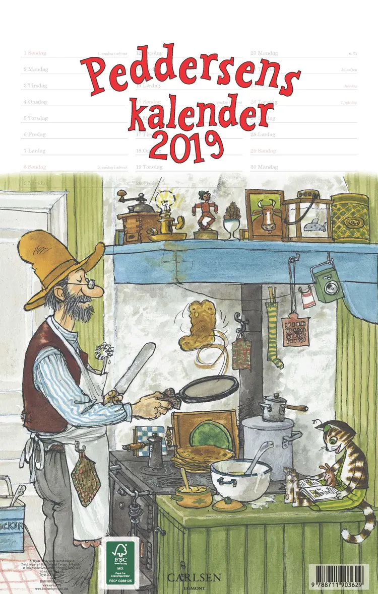 Peddersen kalender 2019 af .