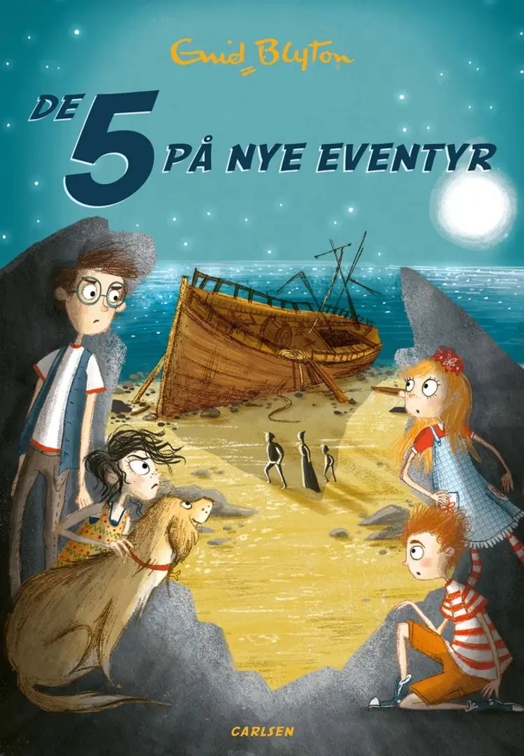 De 5 på nye eventyr af Enid Blyton