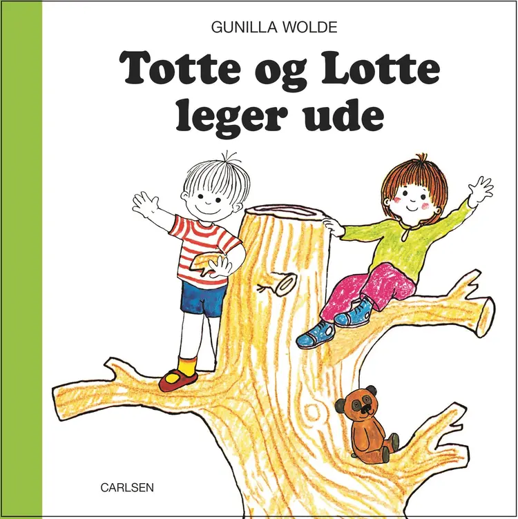 Totte og Lotte leger ude af Gunilla Wolde