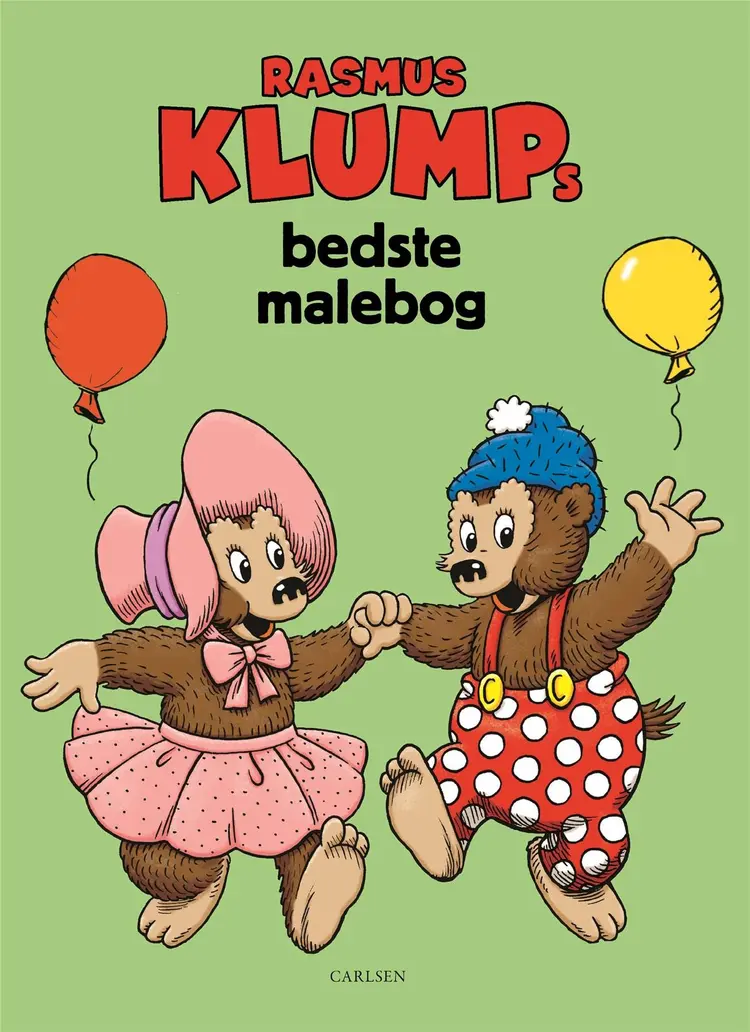 Rasmus Klumps bedste malebog (kolli 6) af Carla og Vilhelm Hansen