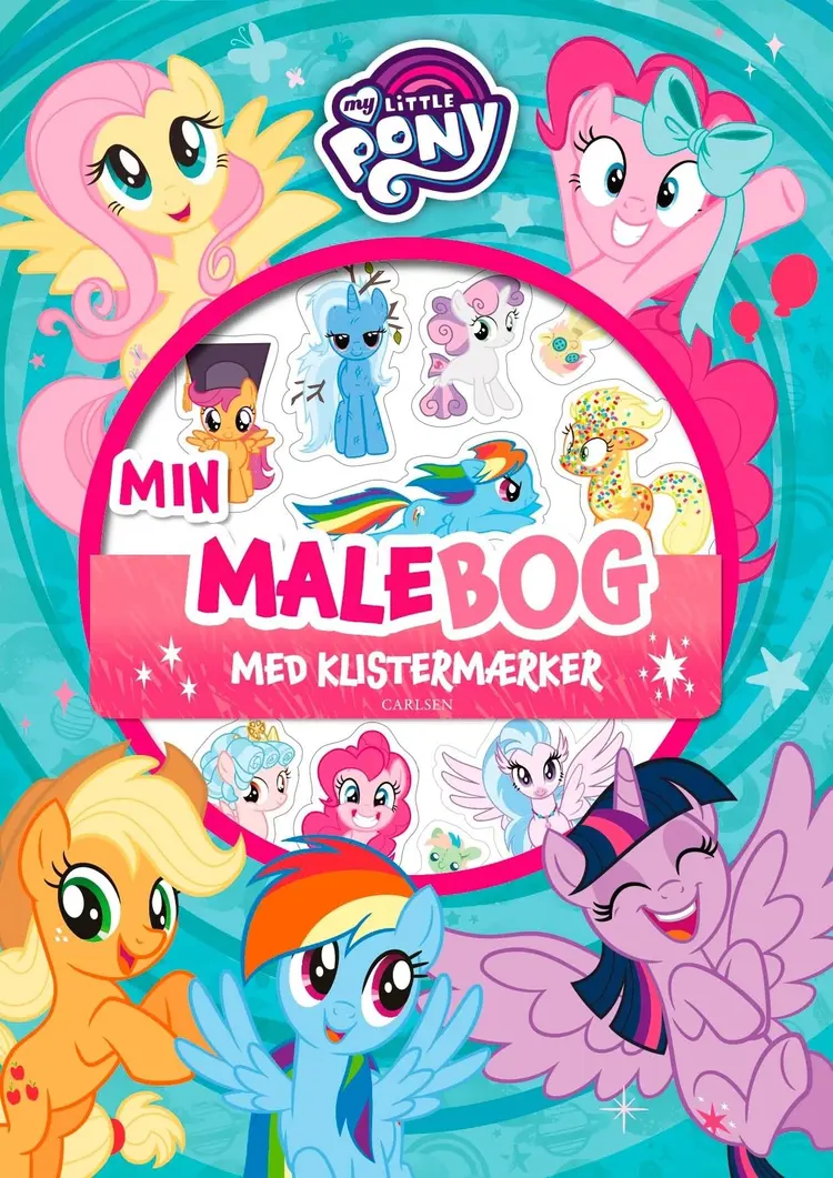 My Little Pony: Malebog med klistermærker (kolli 6) af .