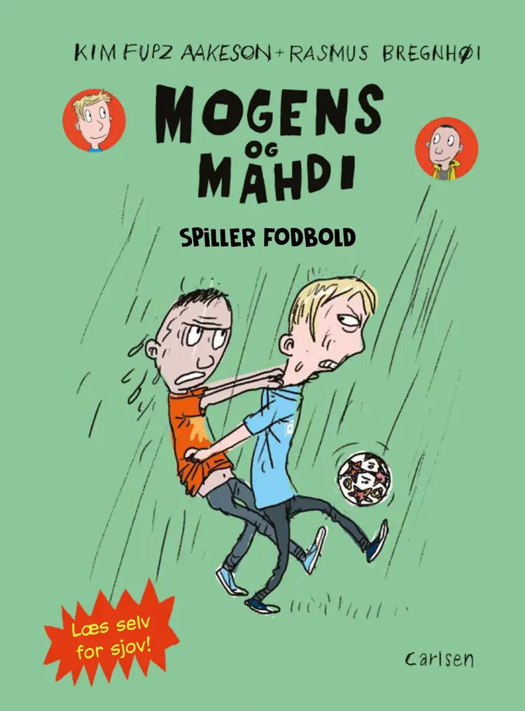 Mogens og Mahdi spiller fodbold af Kim Fupz Aakeson