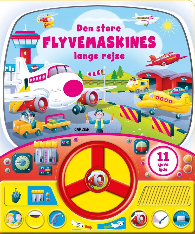 Den store flyvemaskines lange rejse - med lyd og rat af .