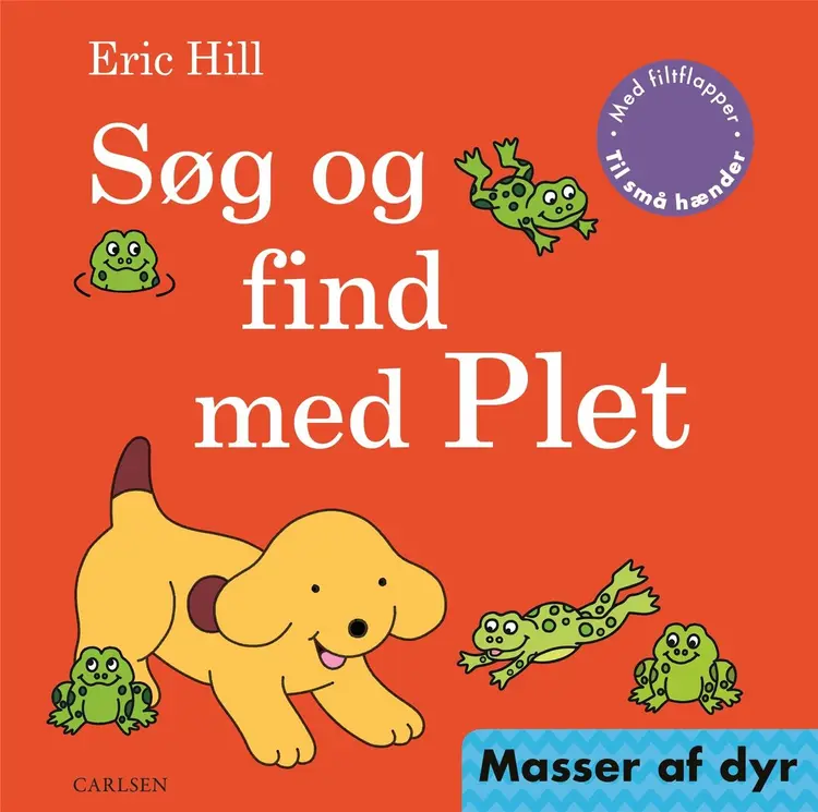 Søg og find med Plet - Masser af dyr af Eric Hill