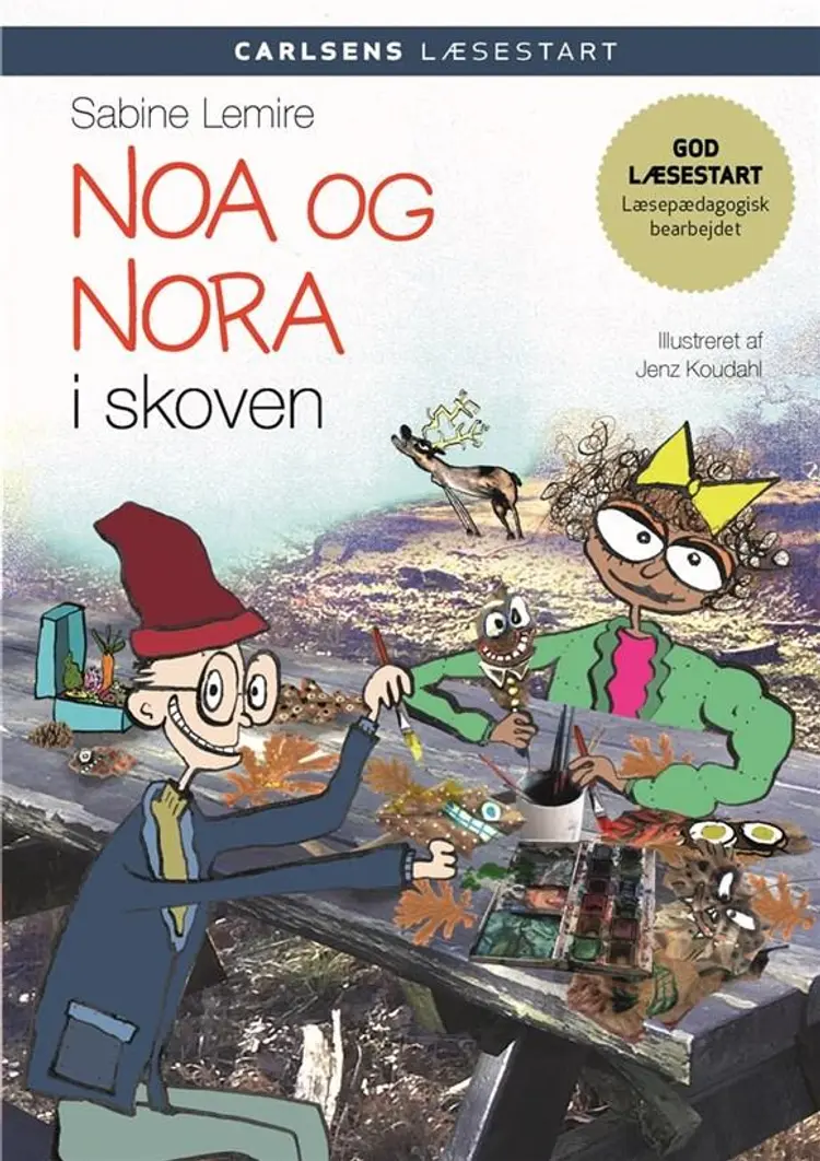 Carlsens læsestart - Noa og Nora i skoven af Lotte Kjeldskouv