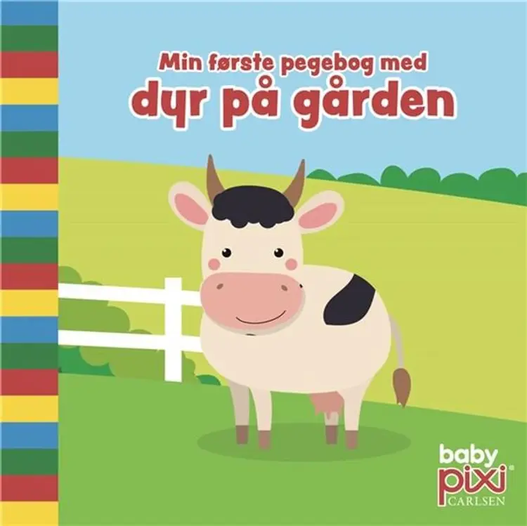 Min første pegebog med dyr på gården af .