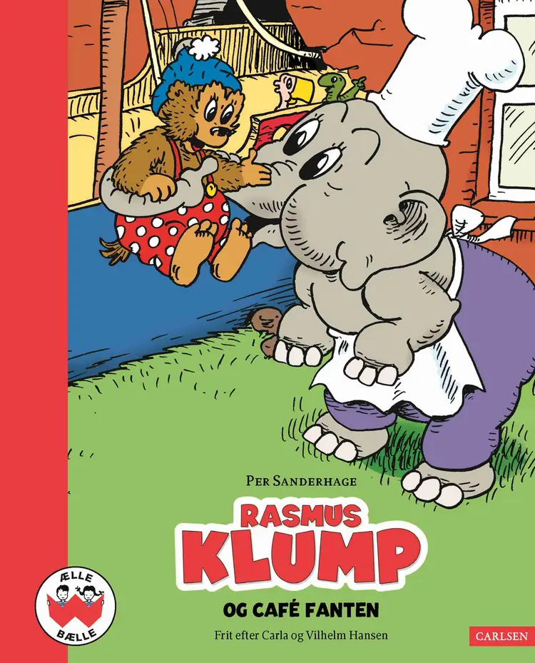 Rasmus Klump og Café Fanten af Per Sanderhage