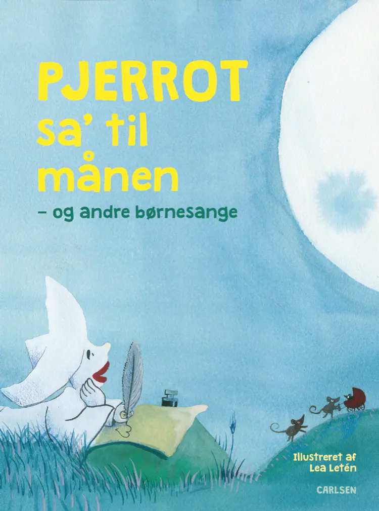 Pjerrot sa´ til månen af .