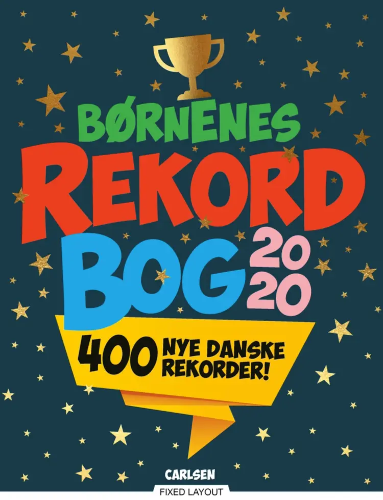 Børnenes rekordbog 2020 af Lotte Kjeldskouv