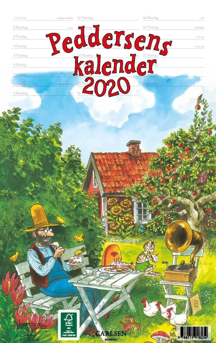 Peddersens kalender 2020 af .