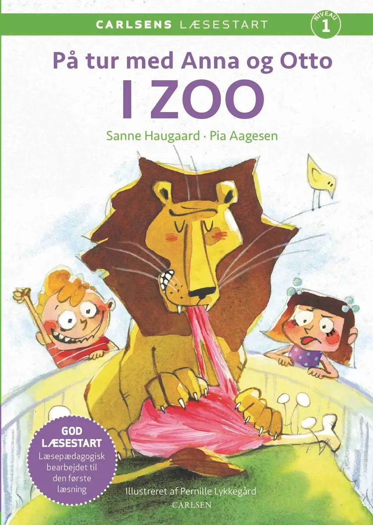 Carlsens læsestart - På tur med Anna og Otto: I ZOO af Sanne Haugaard