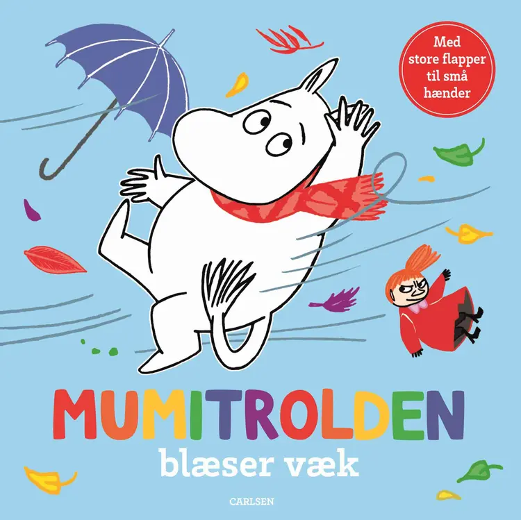 Mumitrolden blæser væk af .