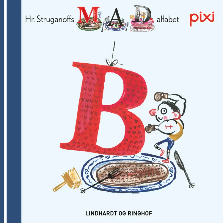 Pixi- Hr. Struganoff madalfabet B af Kim Fupz Aakeson
