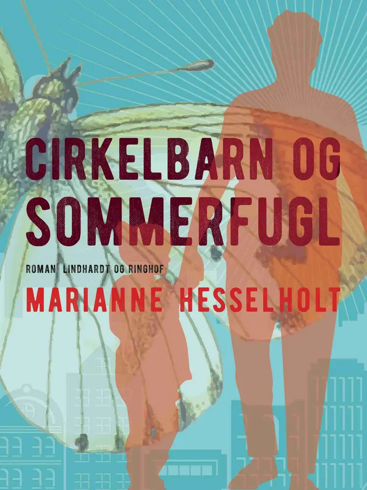 Cirkelbarn og sommerfugl af Marianne Hesselholt