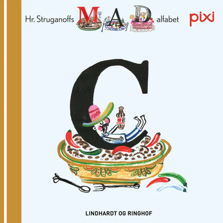 Pixi- Hr. Struganoff madalfabet C af Kim Fupz Aakeson