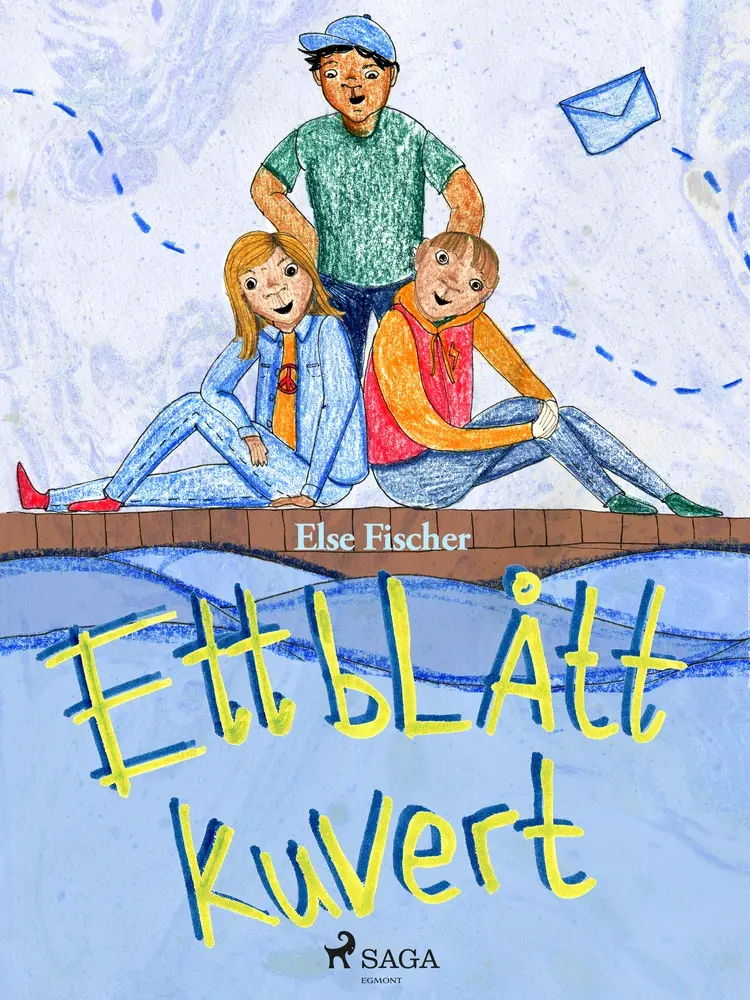 Ett blått kuvert af Else Fischer