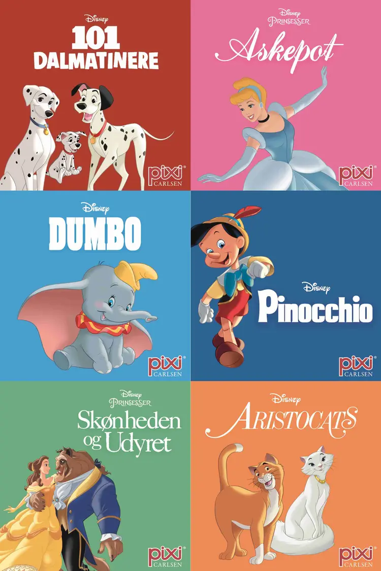 Pixi®-serie 138: Disney-klassikere #2 (kolli 48) af Disney
