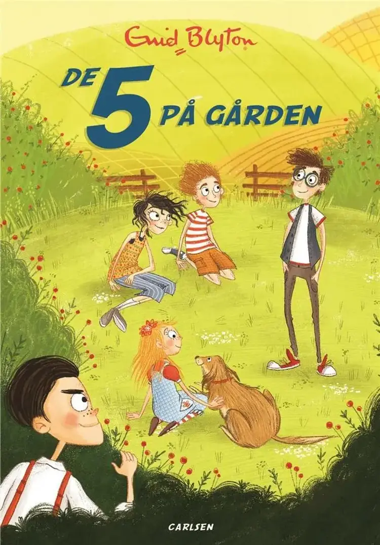 De 5 på gården af Enid Blyton