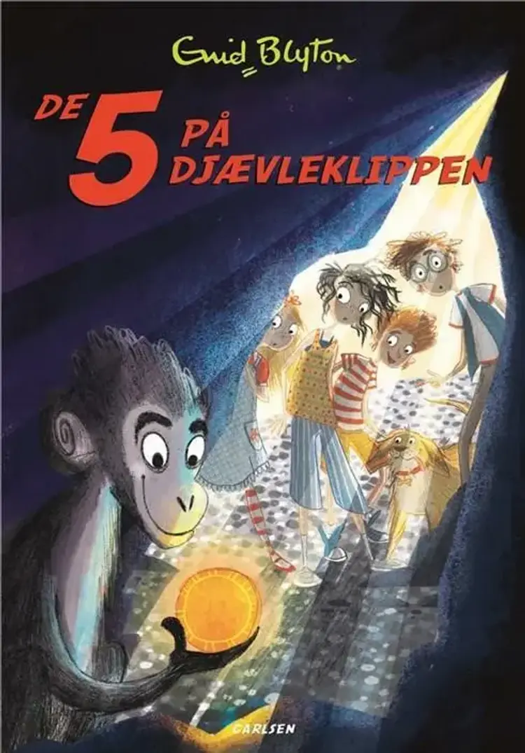 De 5 på Djævleklippen af Enid Blyton