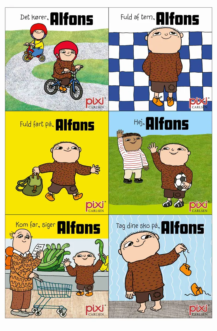 Pixi®-serie 139: Alfons Åberg (kolli 48) af Jan Magnusson