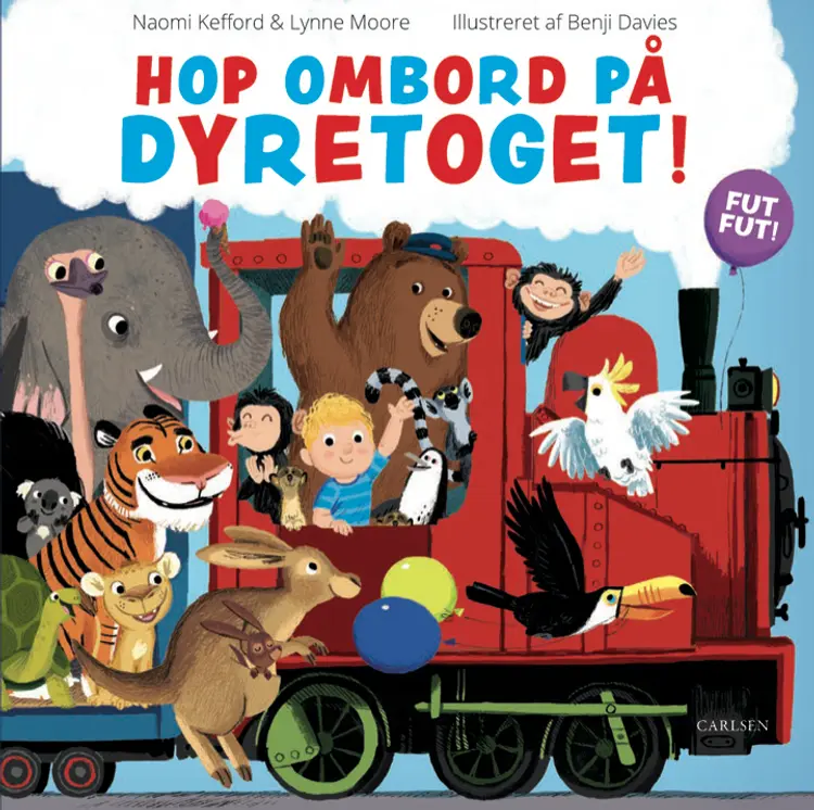 Hop ombord på dyretoget! af Lynne Moore
