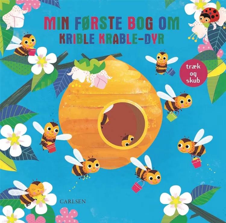 Min første bog om krible krable-dyr - træk og skub af .