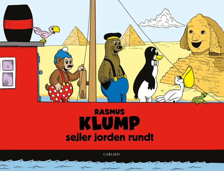 Rasmus Klump sejler jorden rundt af Gitte Ladefoged