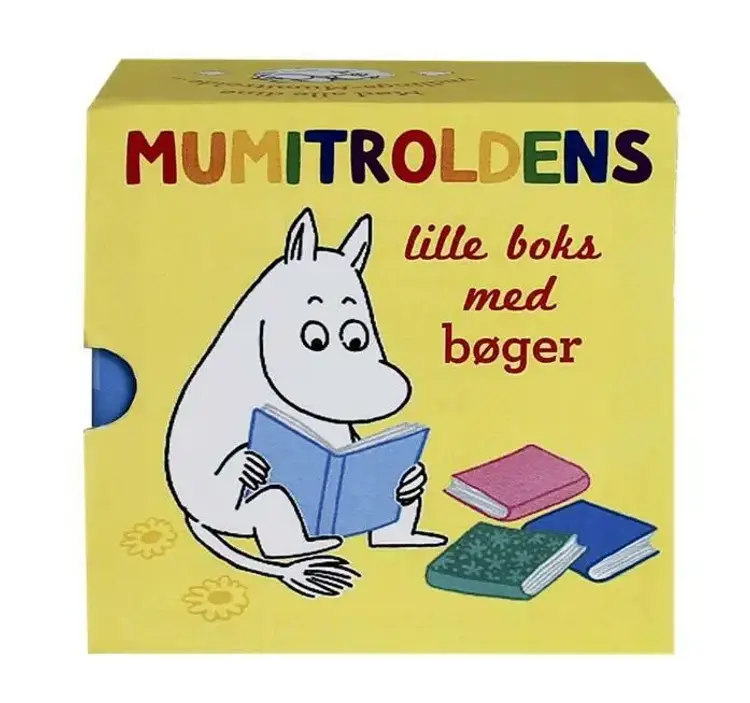 Mumitroldens lille boks med bøger af .