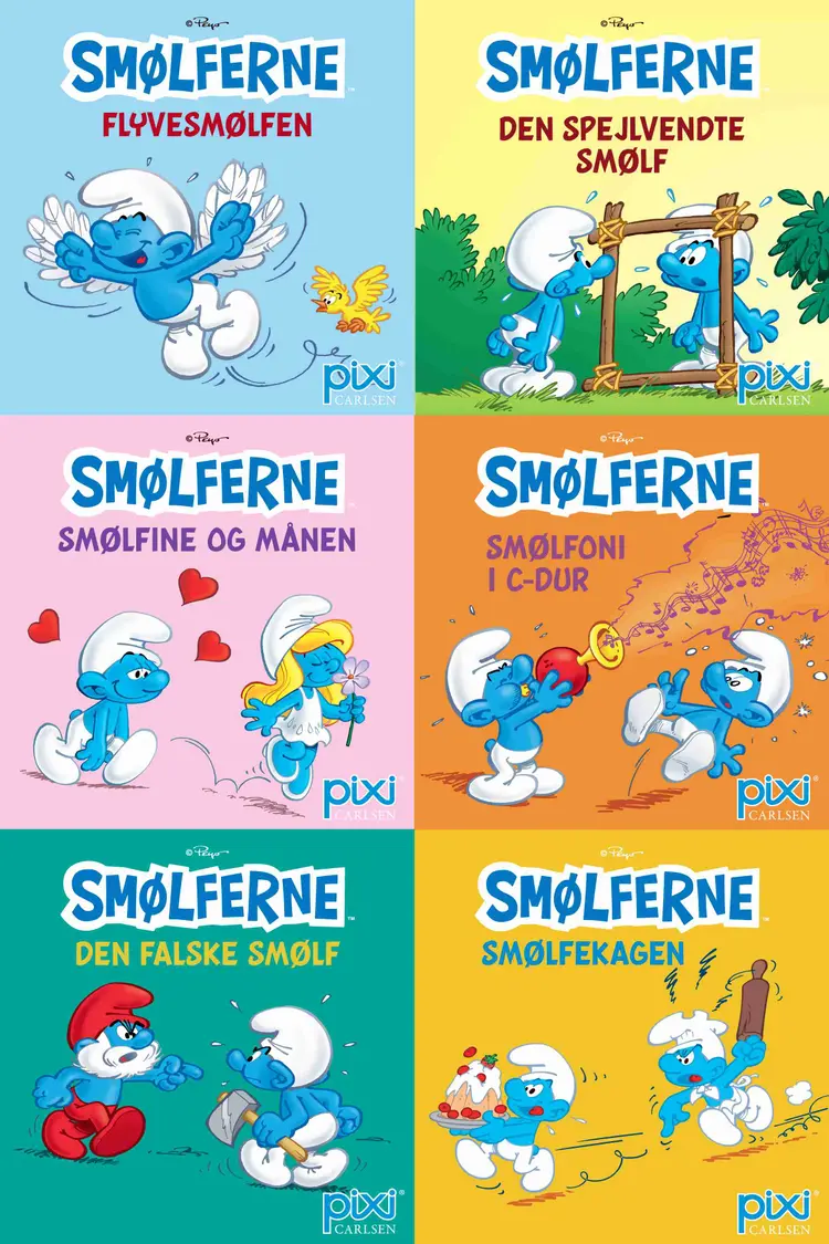 Pixi®-serie 142: Smølferne (kolli 48) af Peyo