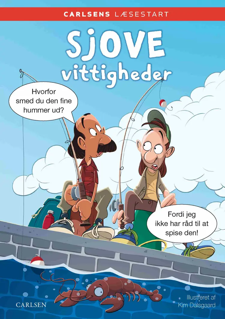Carlsens Læsestart - Sjove vittigheder af Kim Dalsgaard