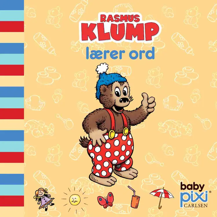 Rasmus Klump lærer ord af Carla og Vilhelm Hansen