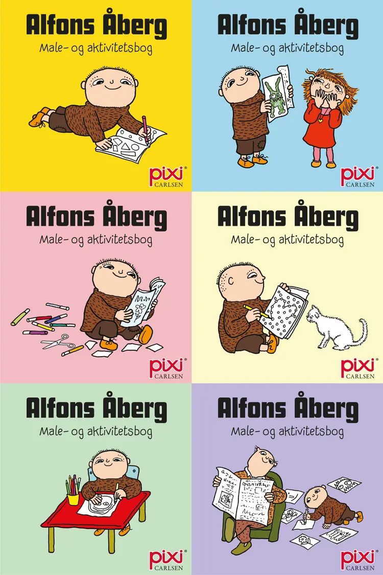 Krea Pixi®-serie 4: Alfons Åberg (kolli 48) af .