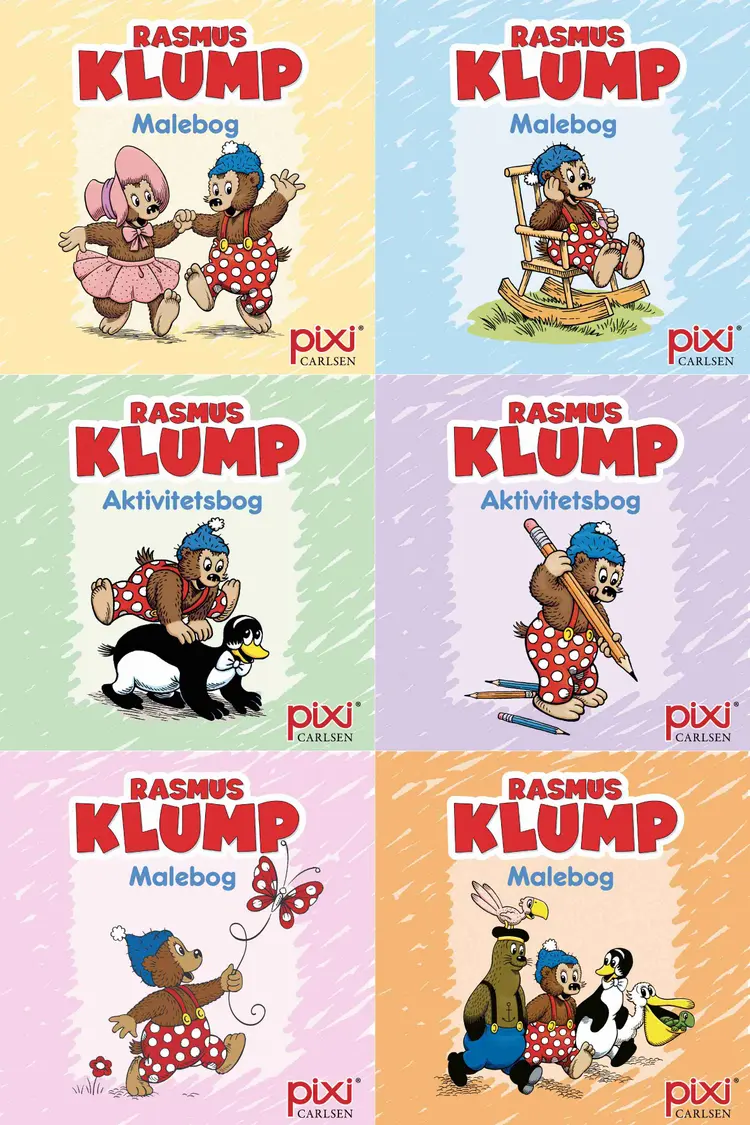 Krea Pixi®-serie 2: Rasmus Klump (kolli 48) af Carla og Vilhelm Hansen