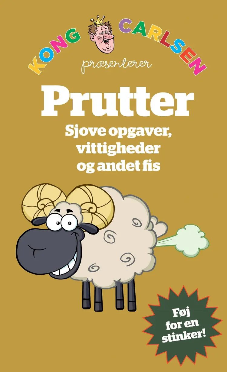 Kong Carlsen - Prutter: Sjove opgaver, vittigheder og andet fis (kolli 5) af Kong Carlsen