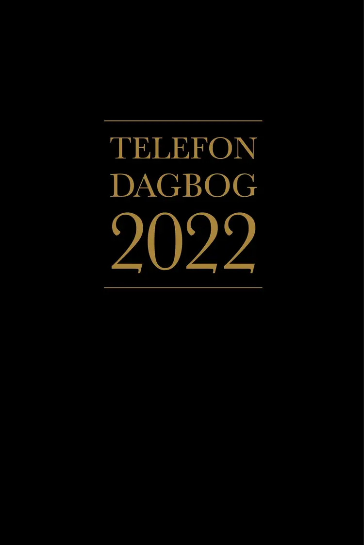 Telefondagbog 2022 af Ringhof