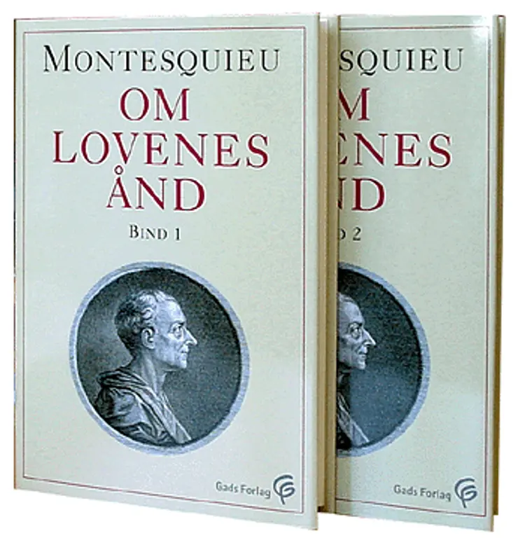 Om lovenes ånd af Charles-Louis de Secondat Montesquieu