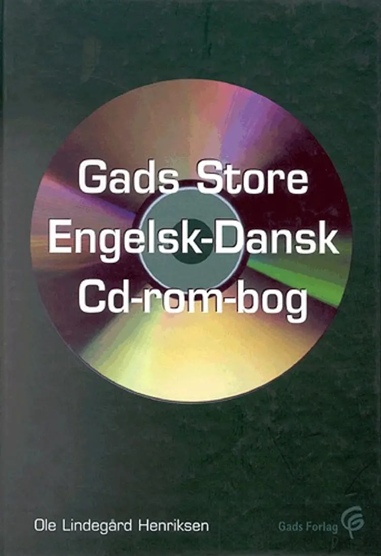 Gads Store Engelsk-Dansk Cd-rom-bog af Ole Lindegård Henriksen