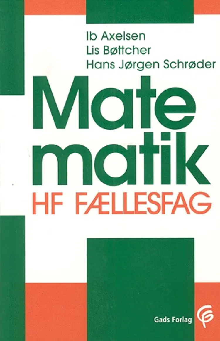Matematik HF fællesfag af Ib Axelsen