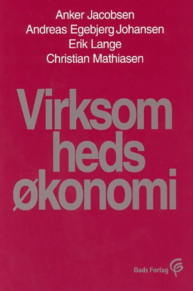 Virksomhedsøkonomi af Anker Jacobsen
