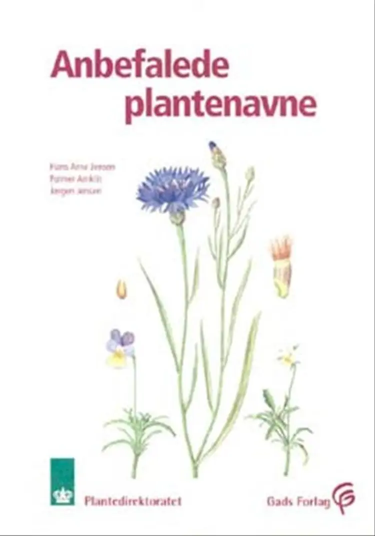 Anbefalede plantenavne af Hans Arne Jensen