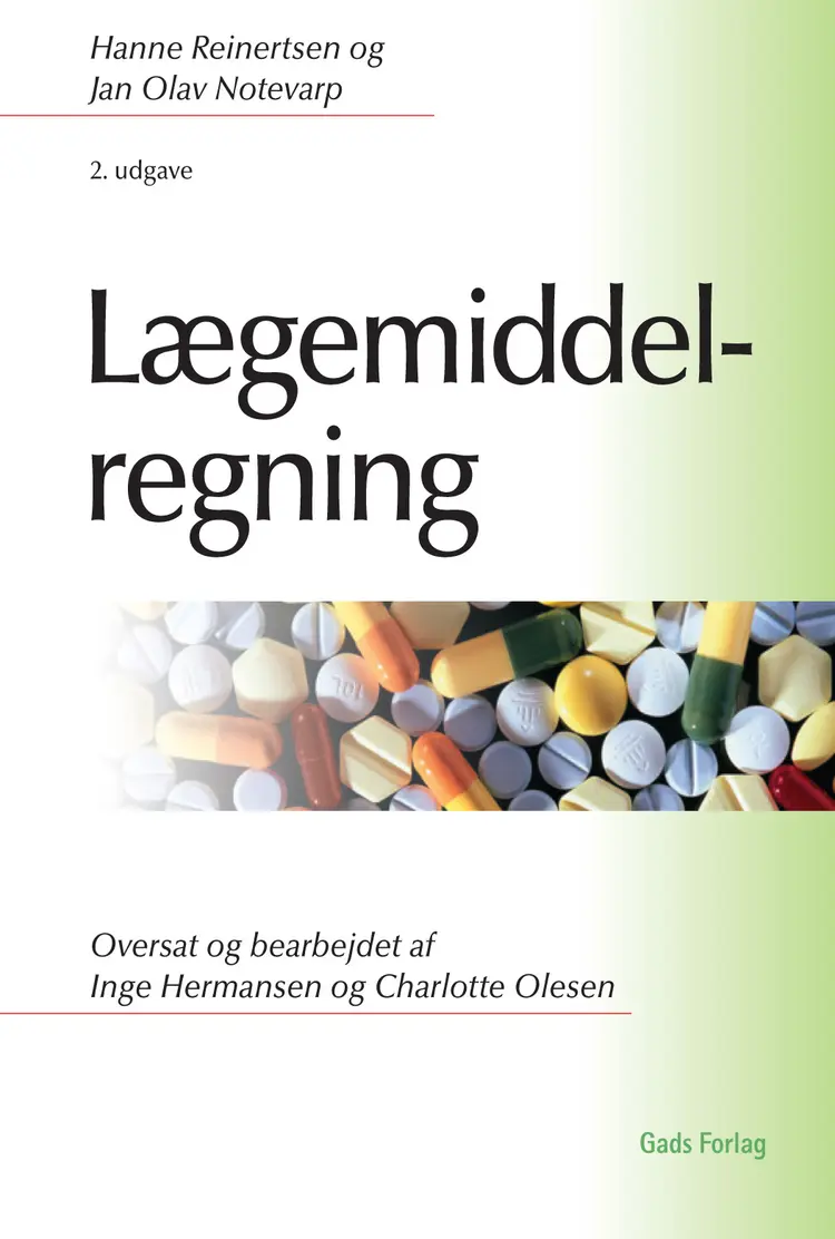 Lægemiddelregning af Hanne Reinertsen