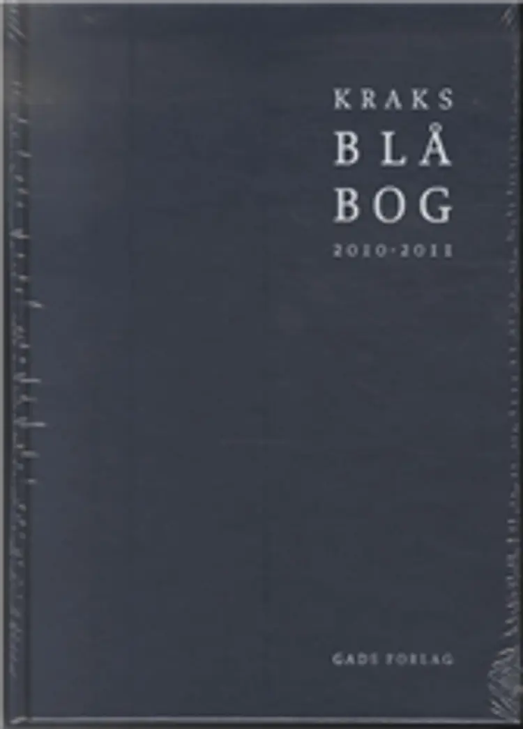 Kraks blå bog 2010/2011