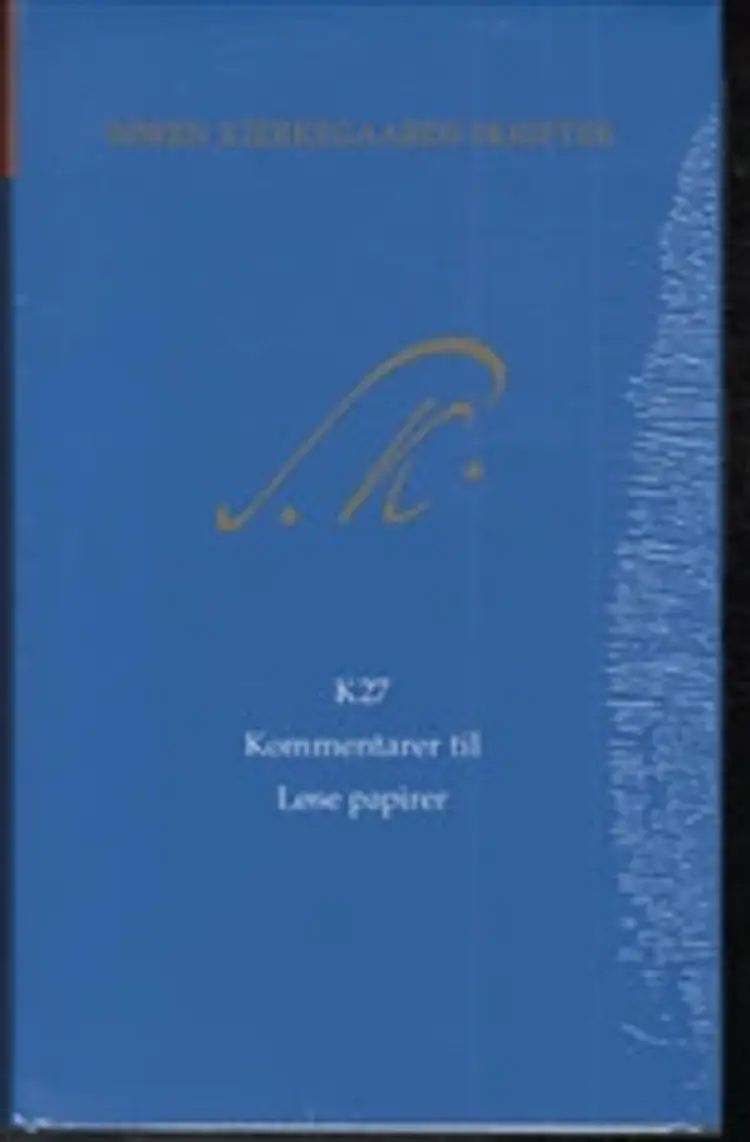 Søren Kierkegaards Skrifter - Bind 27 og K27 af Niels Jørgen Cappelørn m.fl.