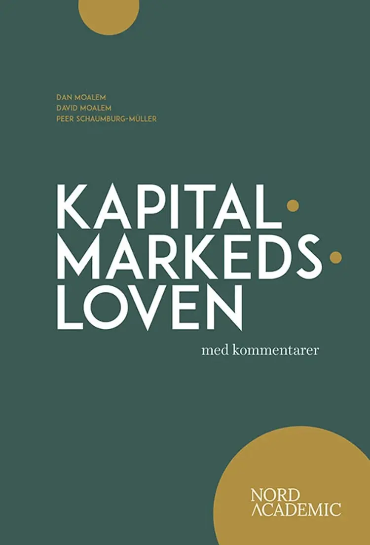 Kapitalmarkedsloven med kommentarer af Erik Werlauff