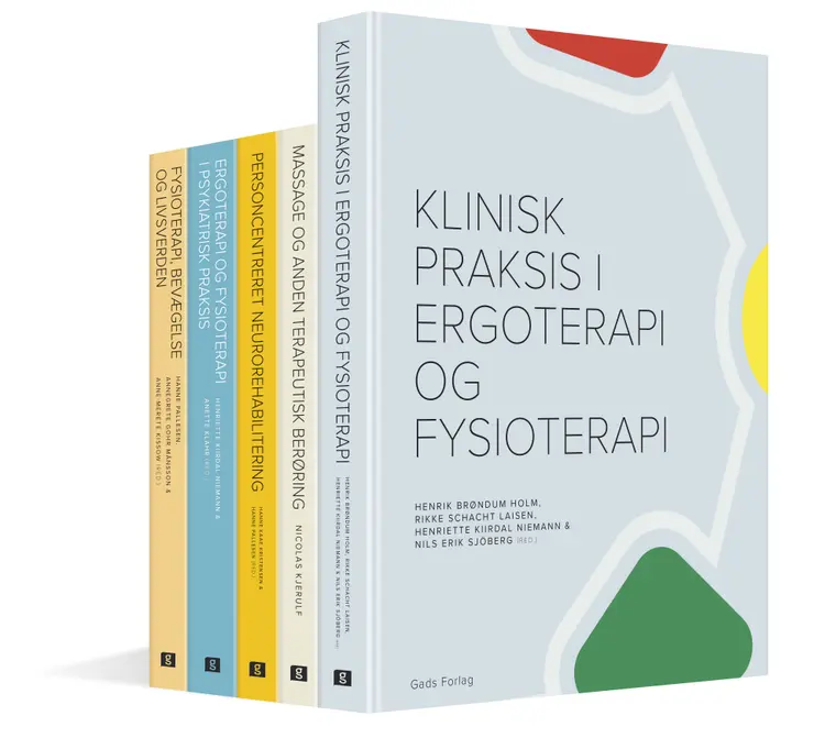 Bogpakke til studiestart for fysioterapeutstuderende af Diverse forfattere
