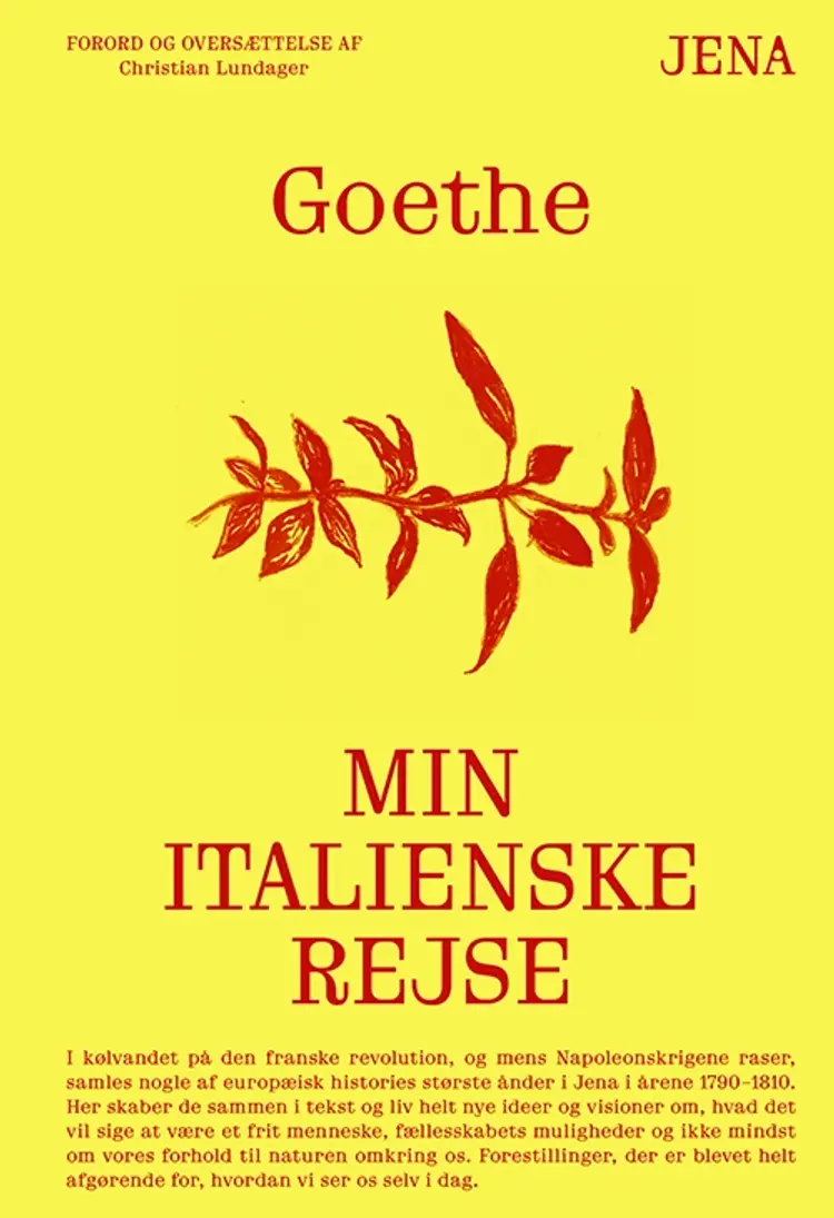 Min italienske rejse af Johann Wolfgang von Goethe