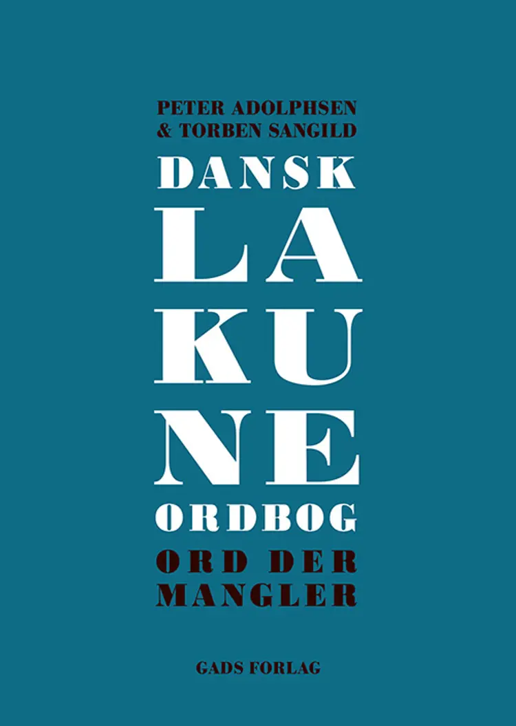 Lakuneordbog af Peter Adolphsen